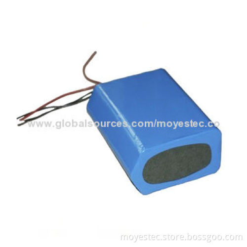 Lithium-ion Battery Pack, 18650, 18.5V Rated Voltage, 4,400mAh Capacity